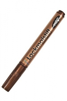 Lackmalstift medium kupfer, Strichstärke 2-4mm